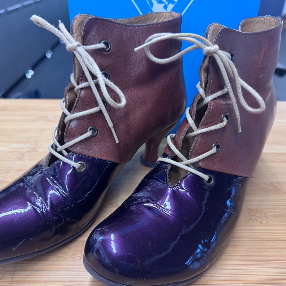 John Fluevog Rose Dunn Bellevue Ankle Boot